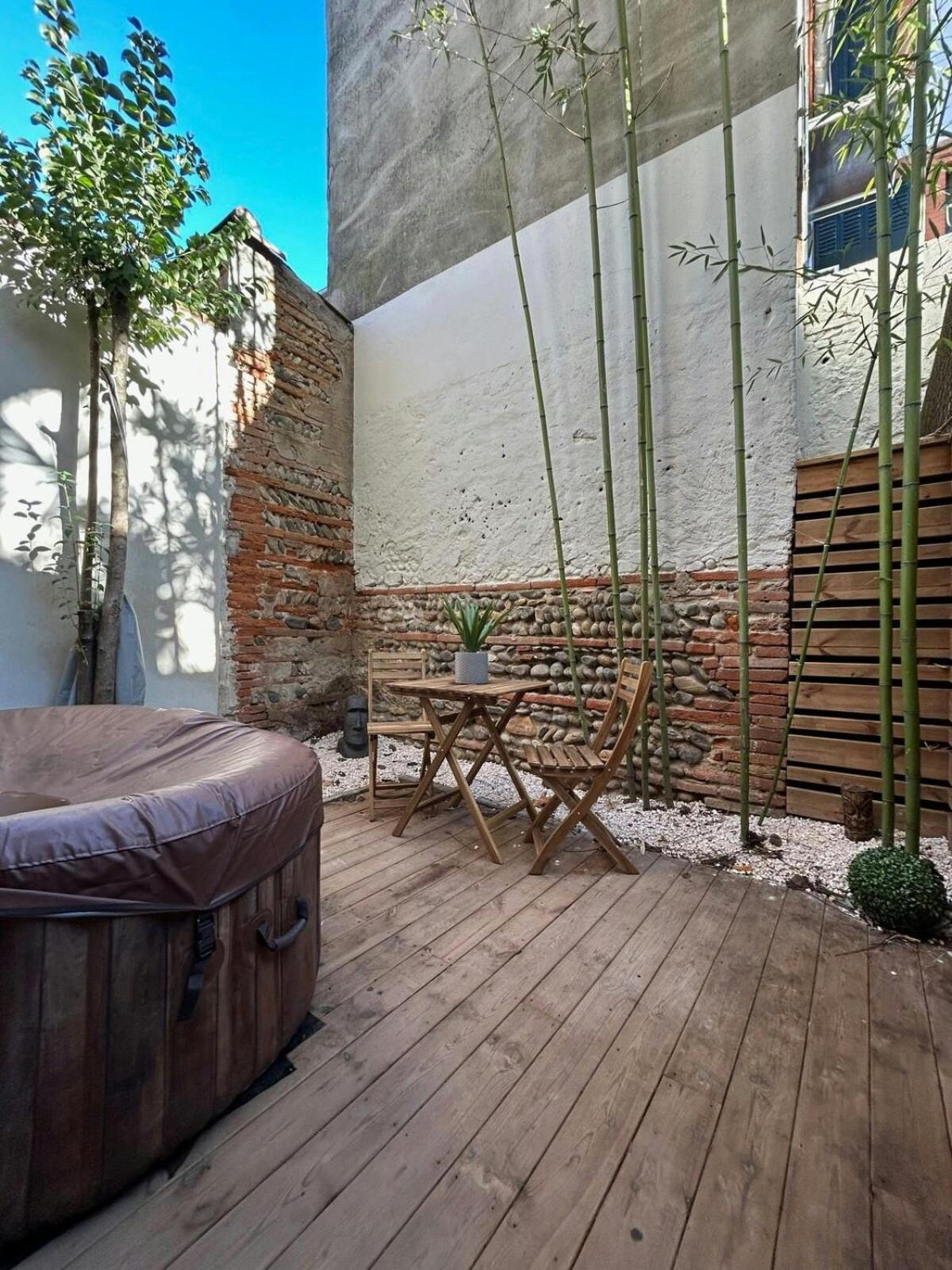 Ferienwohnung Casa Nostra - T1 - Terrasse Privative Toulouse Exterior foto